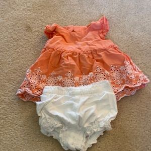 Gymboree dress and bloomer set